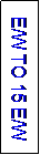 Text Box: E/W TO 15 E/W