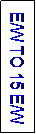 Text Box: E/W TO 15 E/W