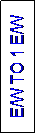 Text Box: E/W TO 1 E/W