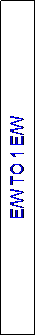 Text Box: E/W TO 1 E/W
