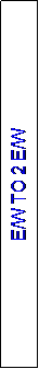 Text Box: E/W TO 2 E/W