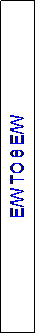 Text Box: E/W TO 8 E/W