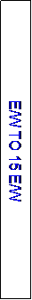 Text Box: E/W TO 15 E/W