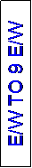 Text Box: E/W TO 2 E/W