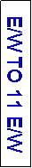 Text Box: E/W TO 3 E/W