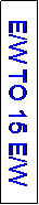 Text Box: E/W TO 8 E/W