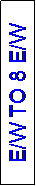 Text Box: E/W TO 8 E/W