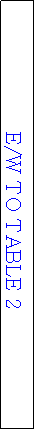 Text Box: E/W TO TABLE 2