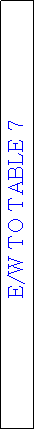 Text Box: E/W TO TABLE 7
