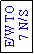 Text Box: E/W TO 7 N/S