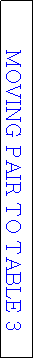 Text Box: MOVING PAIR TO TABLE 3