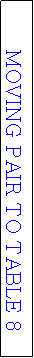 Text Box: MOVING PAIR TO TABLE 8