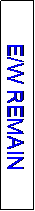 Text Box: E/W REMAIN
