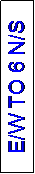 Text Box: E/W TO 6 N/S