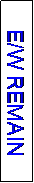 Text Box: E/W REMAIN
