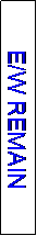 Text Box: E/W REMAIN
