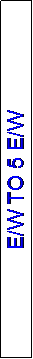 Text Box: E/W TO 5 E/W