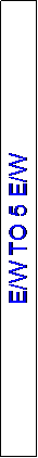 Text Box: E/W TO 5 E/W