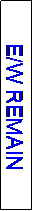 Text Box: E/W REMAIN