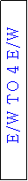 Text Box: E/W TO 4 E/W
