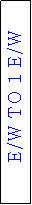 Text Box: E/W TO 1 E/W