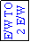Text Box: E/W TO 2 E/W