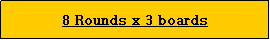 Text Box: 8 Rounds x 3 boards