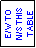 Text Box: E/W TO
N/S THIS TABLE