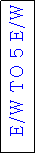 Text Box: E/W TO 5 E/W