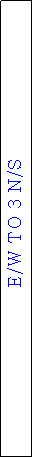 Text Box: E/W TO 3 N/S