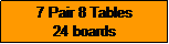 Text Box: 4 1/2 Tables 24 Boards