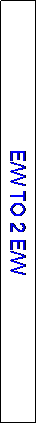 Text Box: E/W TO 2 E/W