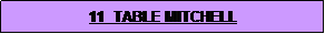 Text Box: 11  TABLE MITCHELL