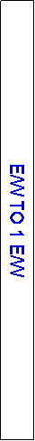 Text Box: E/W TO 1 E/W