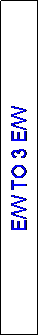 Text Box: E/W TO 3 E/W