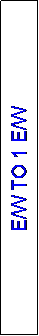 Text Box: E/W TO 1 E/W