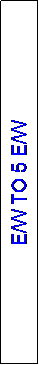 Text Box: E/W TO 5 E/W