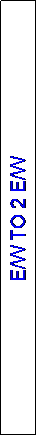 Text Box: E/W TO 2 E/W