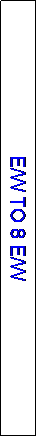 Text Box: E/W TO 8 E/W