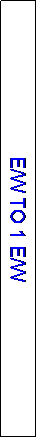 Text Box: E/W TO 1 E/W