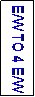 Text Box: E/W TO 4 E/W