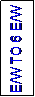 Text Box: E/W TO 6 E/W