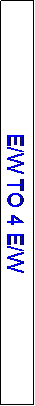 Text Box: E/W TO 4 E/W