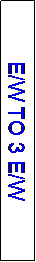 Text Box: E/W TO 3 E/W