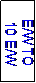 Text Box: E/W TO
 10 E/W