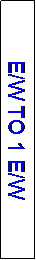 Text Box: E/W TO
 13 E/W