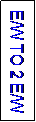 Text Box: E/W TO 2 E/W
