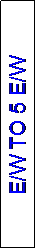 Text Box: E/W TO 5 E/W
