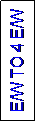 Text Box: E/W TO 4 E/W