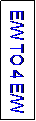 Text Box: E/W TO 4 E/W